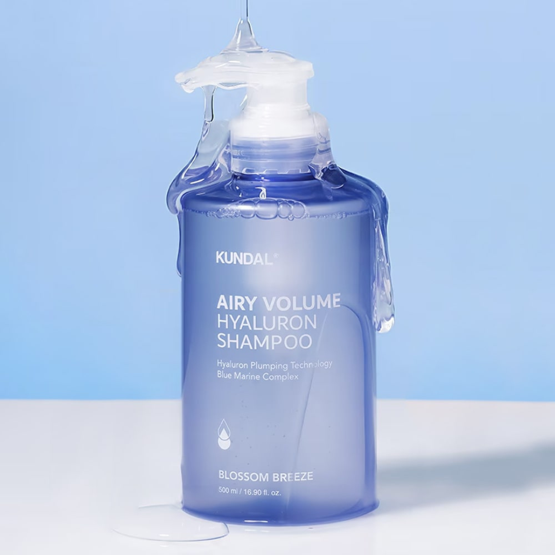 Airy Volume Hyaluron Shampoo (Blossom Breeze) - 500 ml