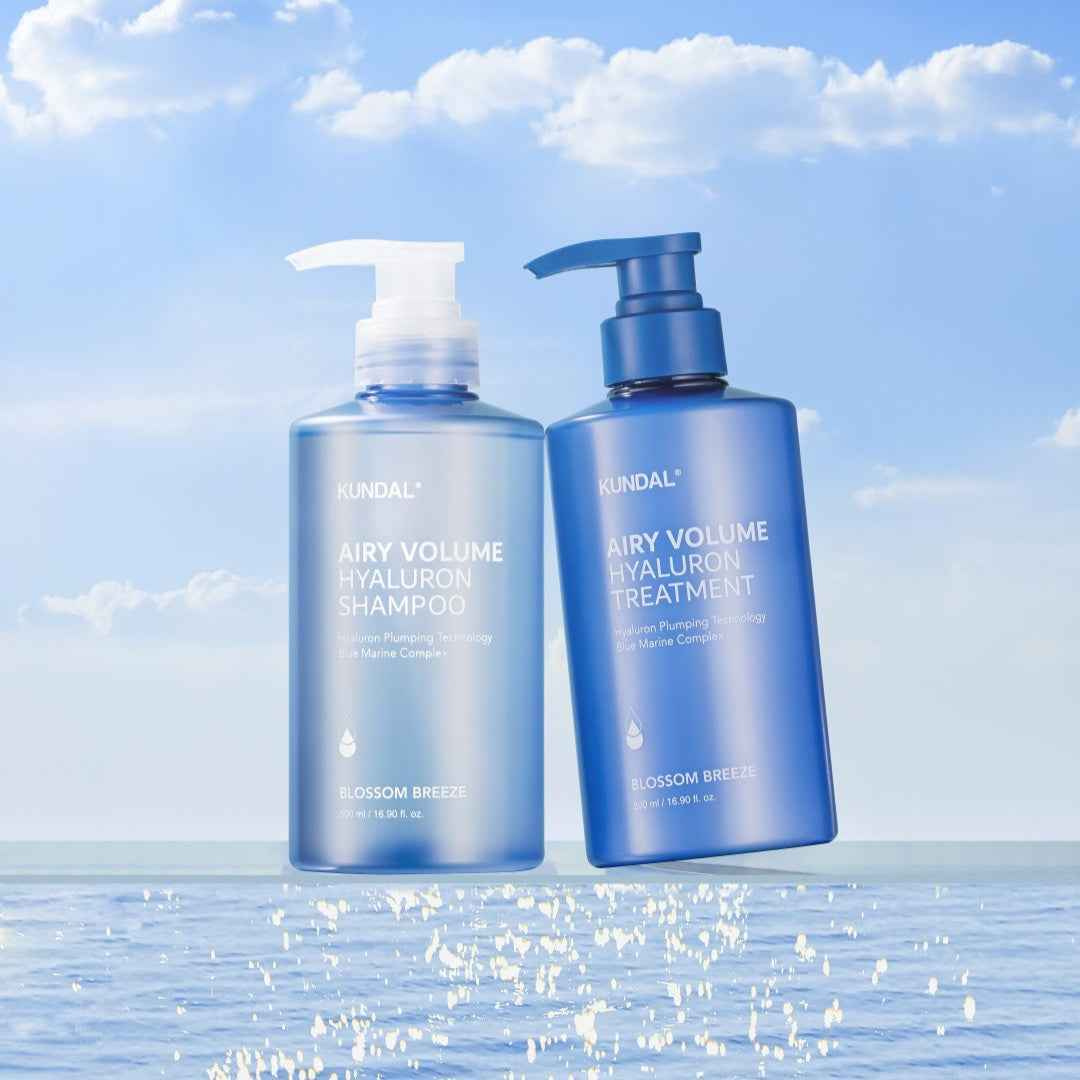 Airy Volume Hyaluron Shampoo (Blossom Breeze) - 500 ml