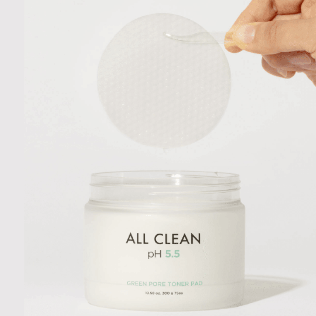 All Clean Green Pore Toner Pads - 75 pads - K-Beauty Arabia