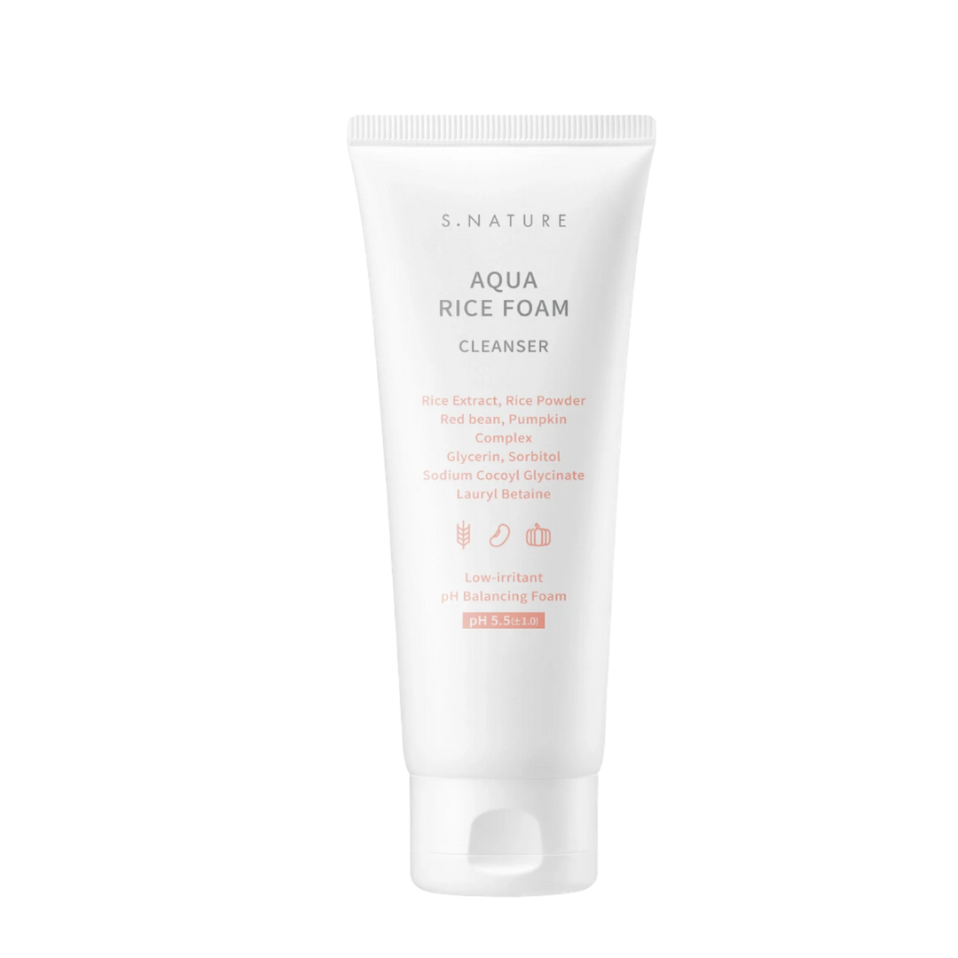 Aqua Rice Foam Cleanser - 80ml