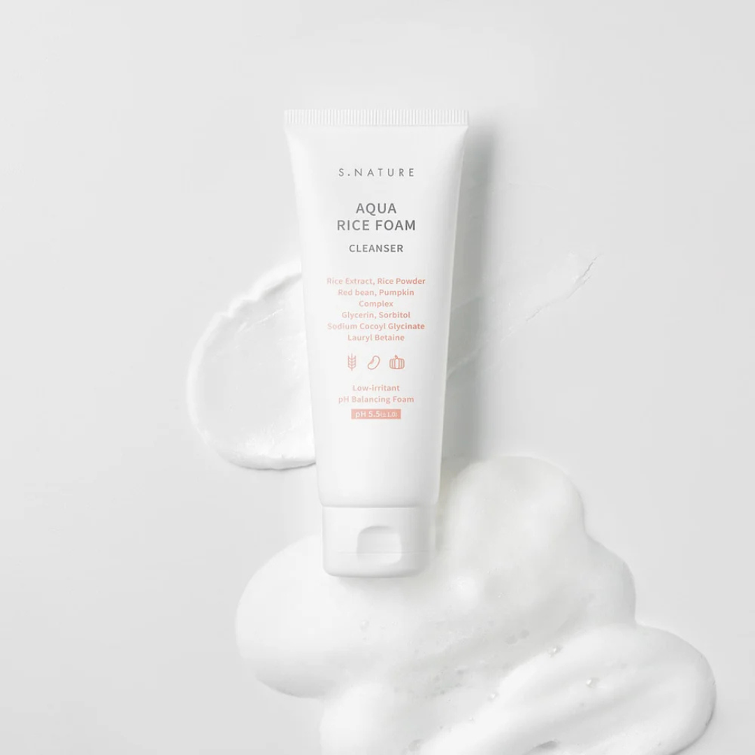 Aqua Rice Foam Cleanser - 80ml