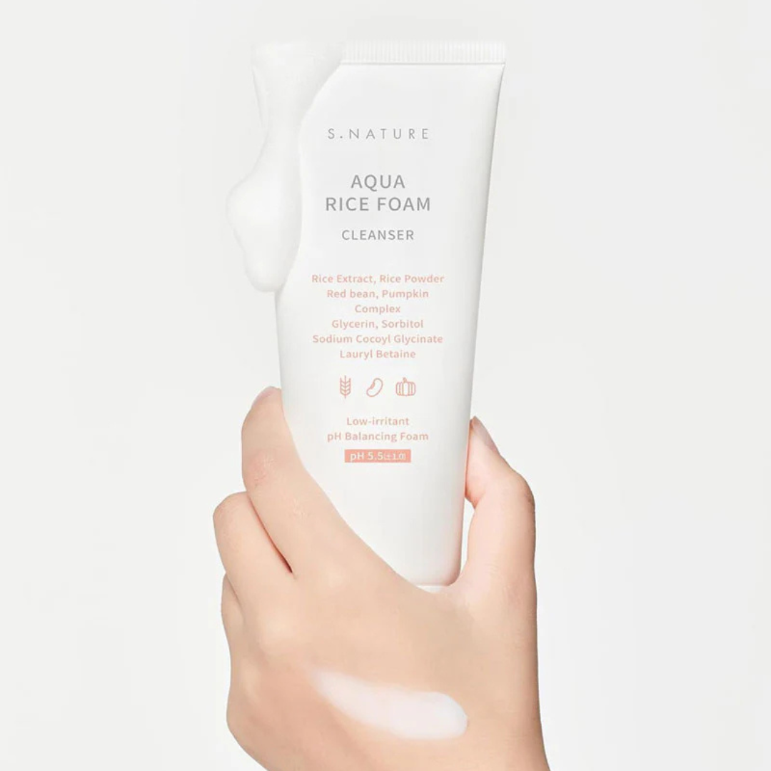 Aqua Rice Foam Cleanser - 80ml