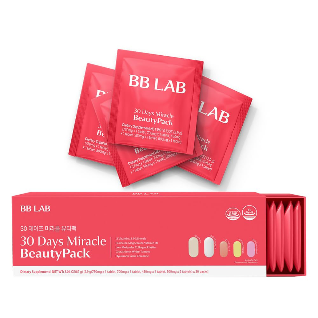 مجموعة الجمال المعجزة BB LAB 30 Days Miracle Beauty Pack - 30 Packs