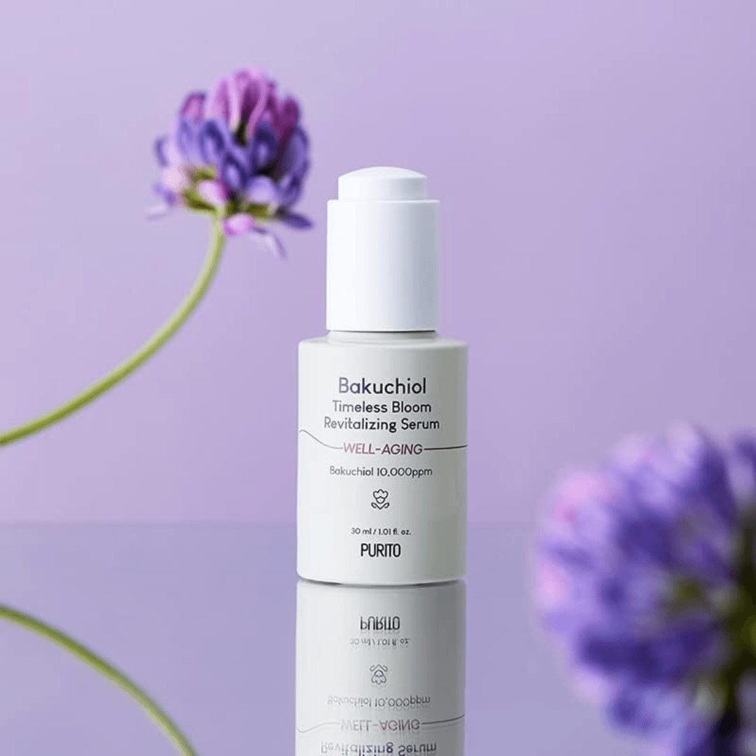 Bakuchiol Timeless Bloom Revitalizing Serum - 30 ml - K-Beauty Arabia