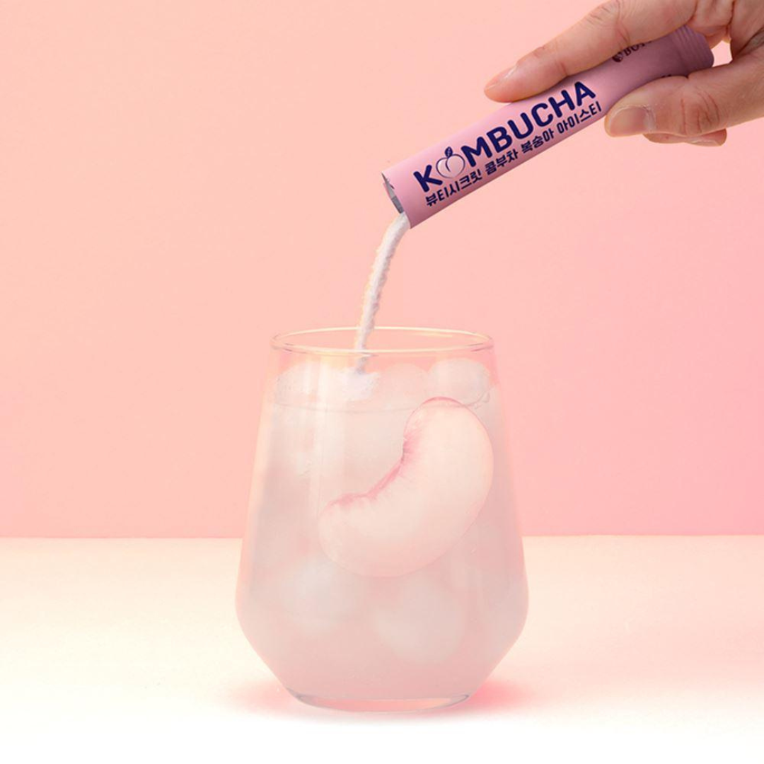 Beauty Secret Kombucha Peach Ice Tea - 5 g x 30 g