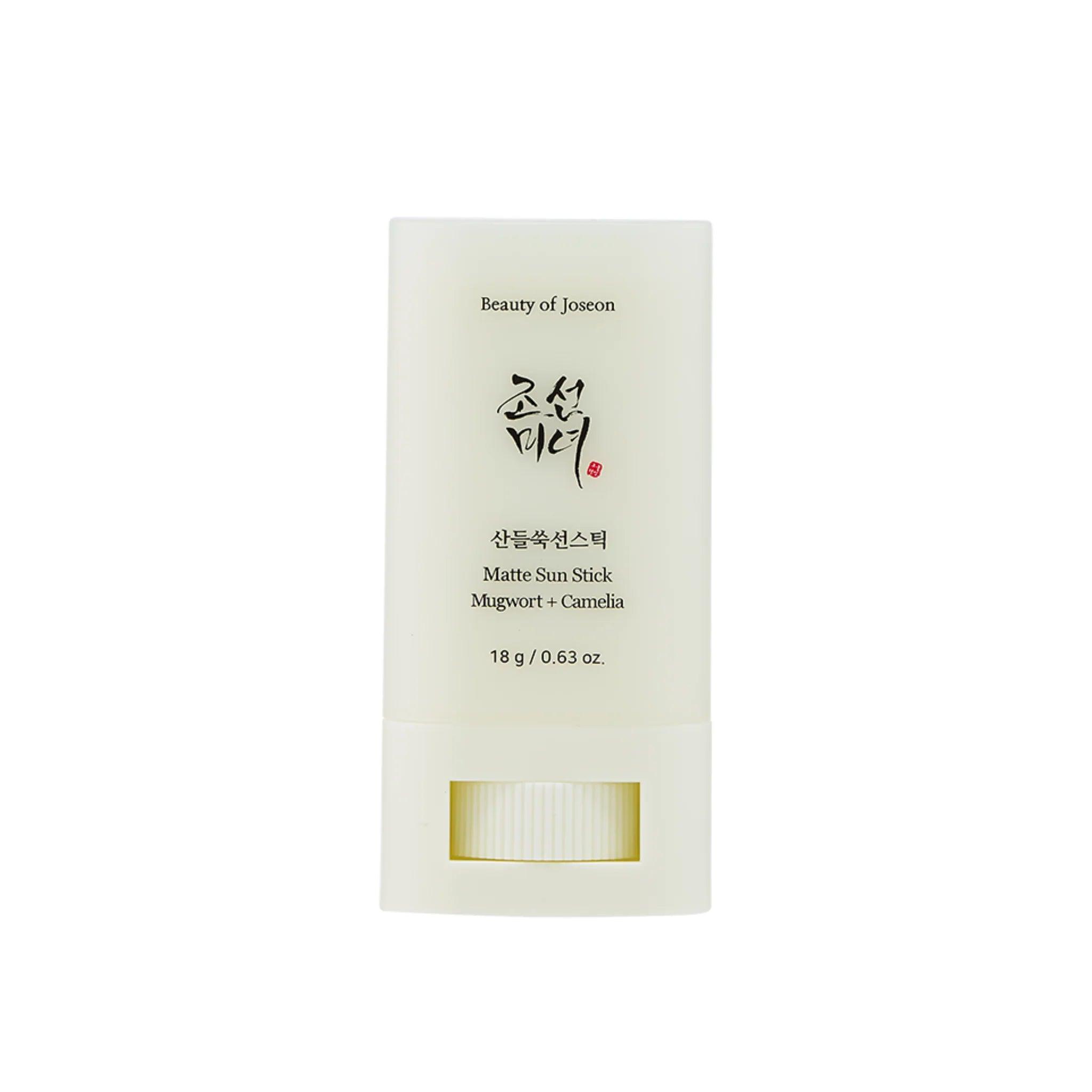 Matte Sun Stick: Mugwort+Camelia SPF 50+ PA++++ - 18 g - K-Beauty Arabia