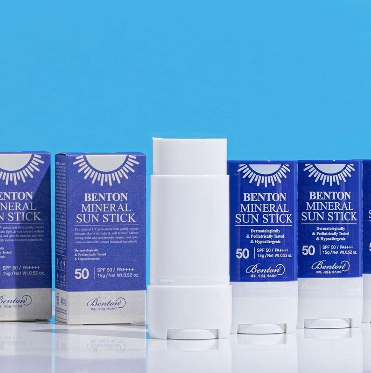 Benton Mineral Sun Stick SPF50 PA++++ - 15g - K-Beauty Arabia