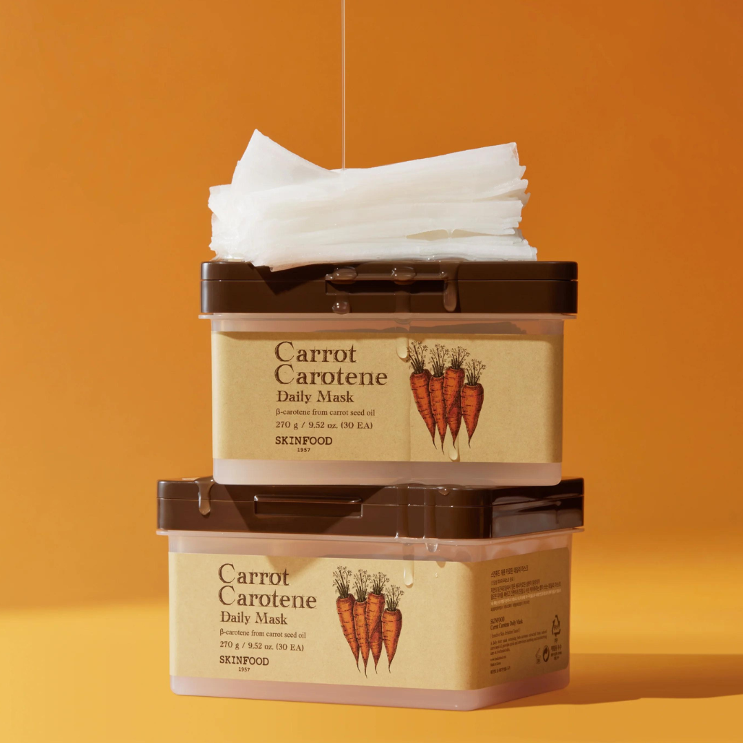 Carrot Carotene Daily Mask - 30 Sheets