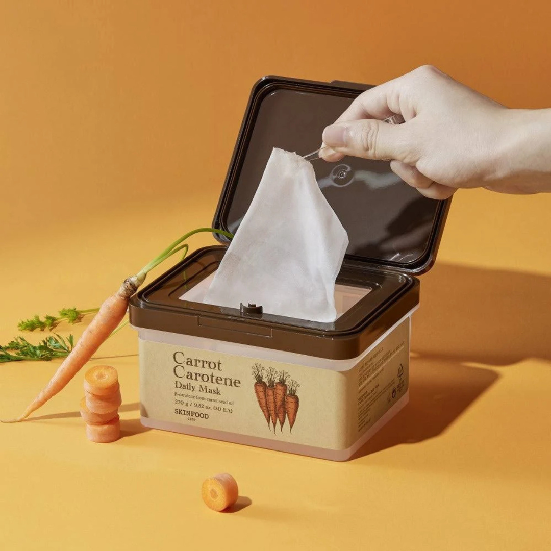 Carrot Carotene Daily Mask - 30 Sheets