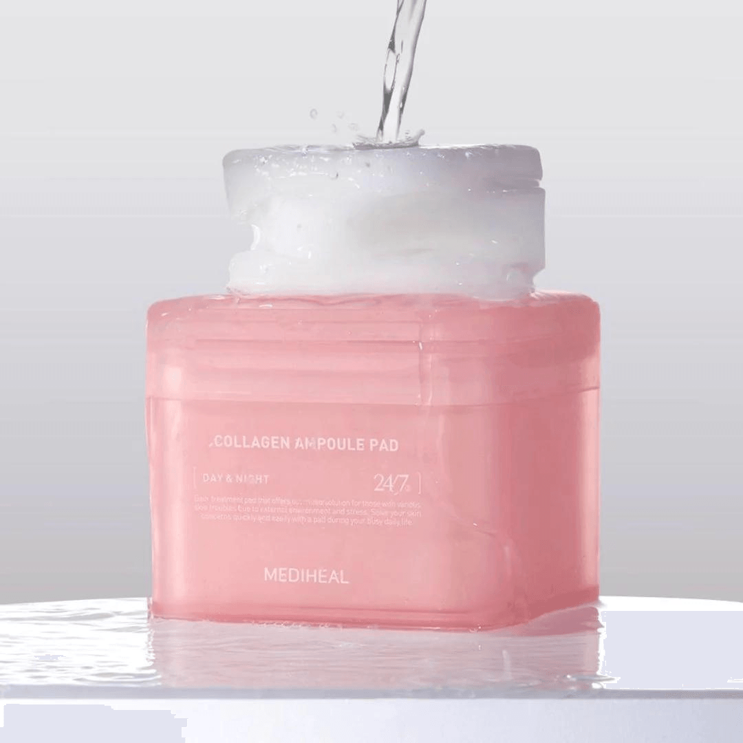 Collagen Ampoule Pad - 100 Pads - K-Beauty Arabia