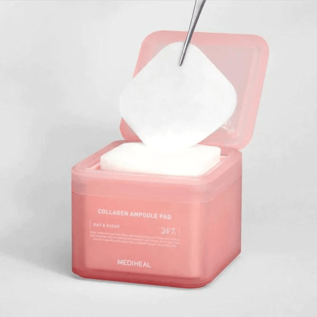Collagen Ampoule Pad - 100 Pads - K-Beauty Arabia