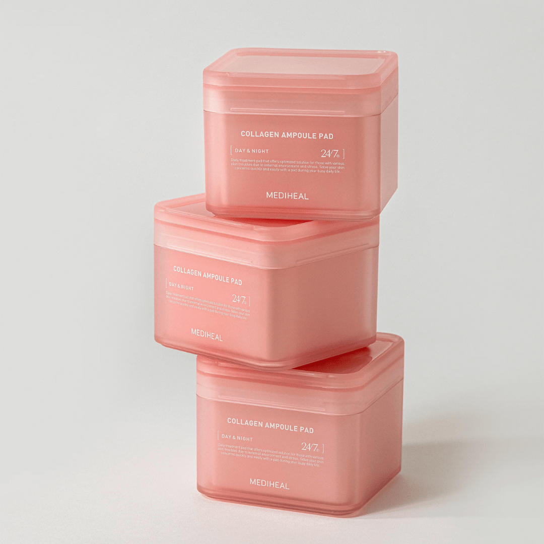 Collagen Ampoule Pad - 100 Pads - K-Beauty Arabia