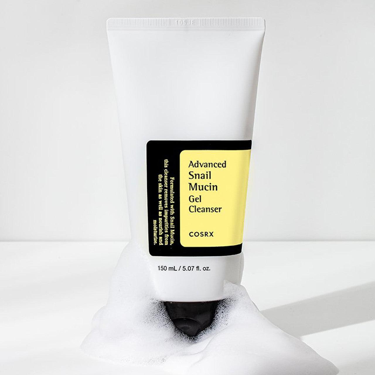 Advanced Snail Mucin Power Gel Cleanser -150ml - K-Beauty Arabia