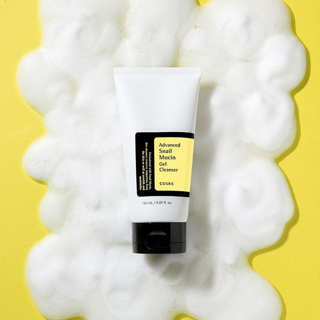 Advanced Snail Mucin Power Gel Cleanser -150ml - K-Beauty Arabia