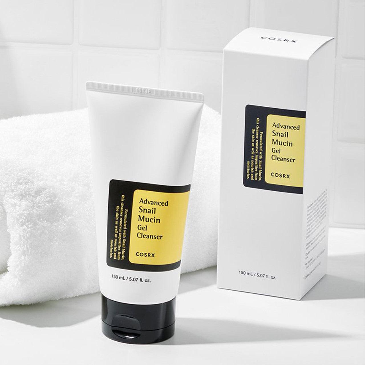 Advanced Snail Mucin Power Gel Cleanser -150ml - K-Beauty Arabia