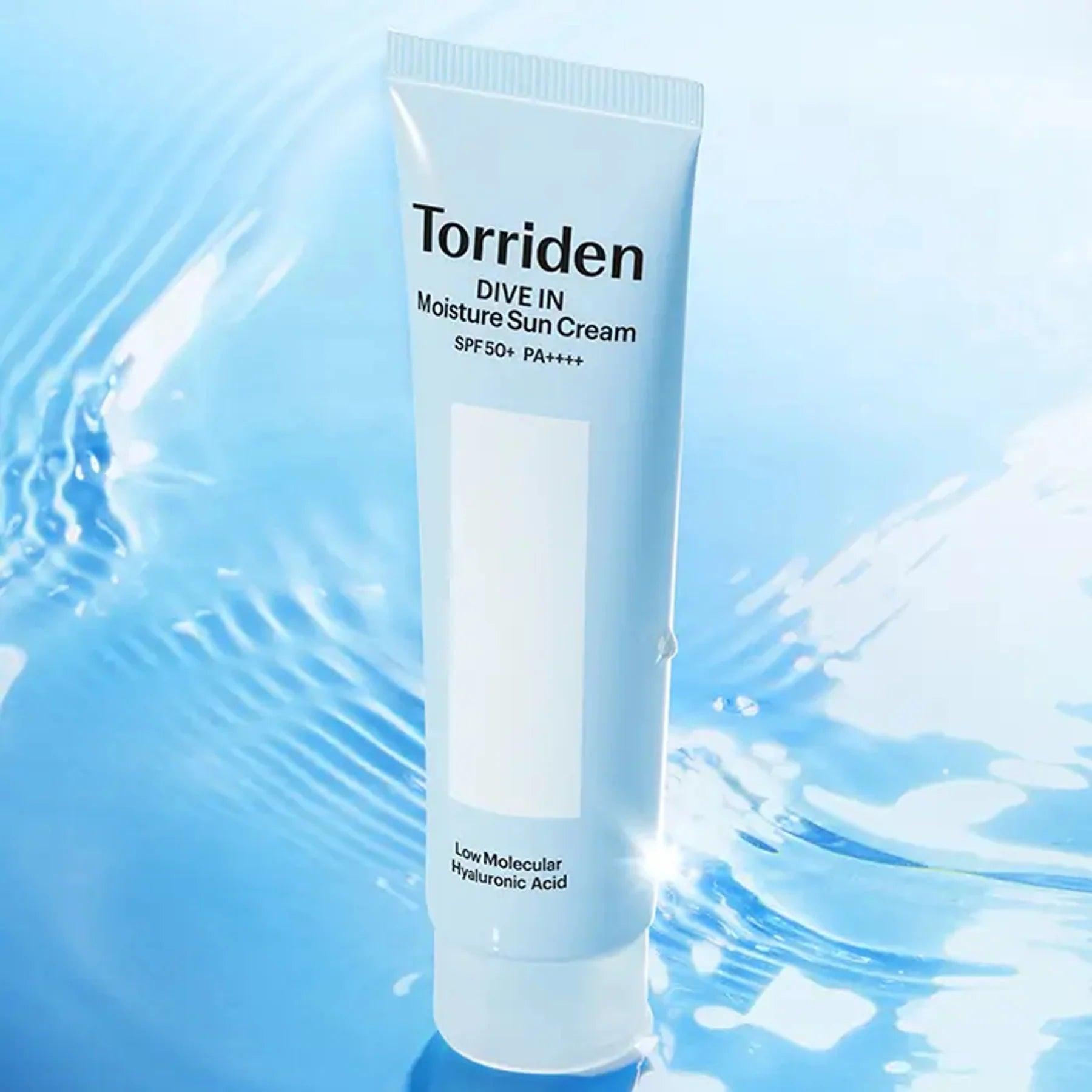 DIVE-IN Watery Moisture Sun Cream (SPF50+ PA++++) - 60 ml - K-Beauty Arabia