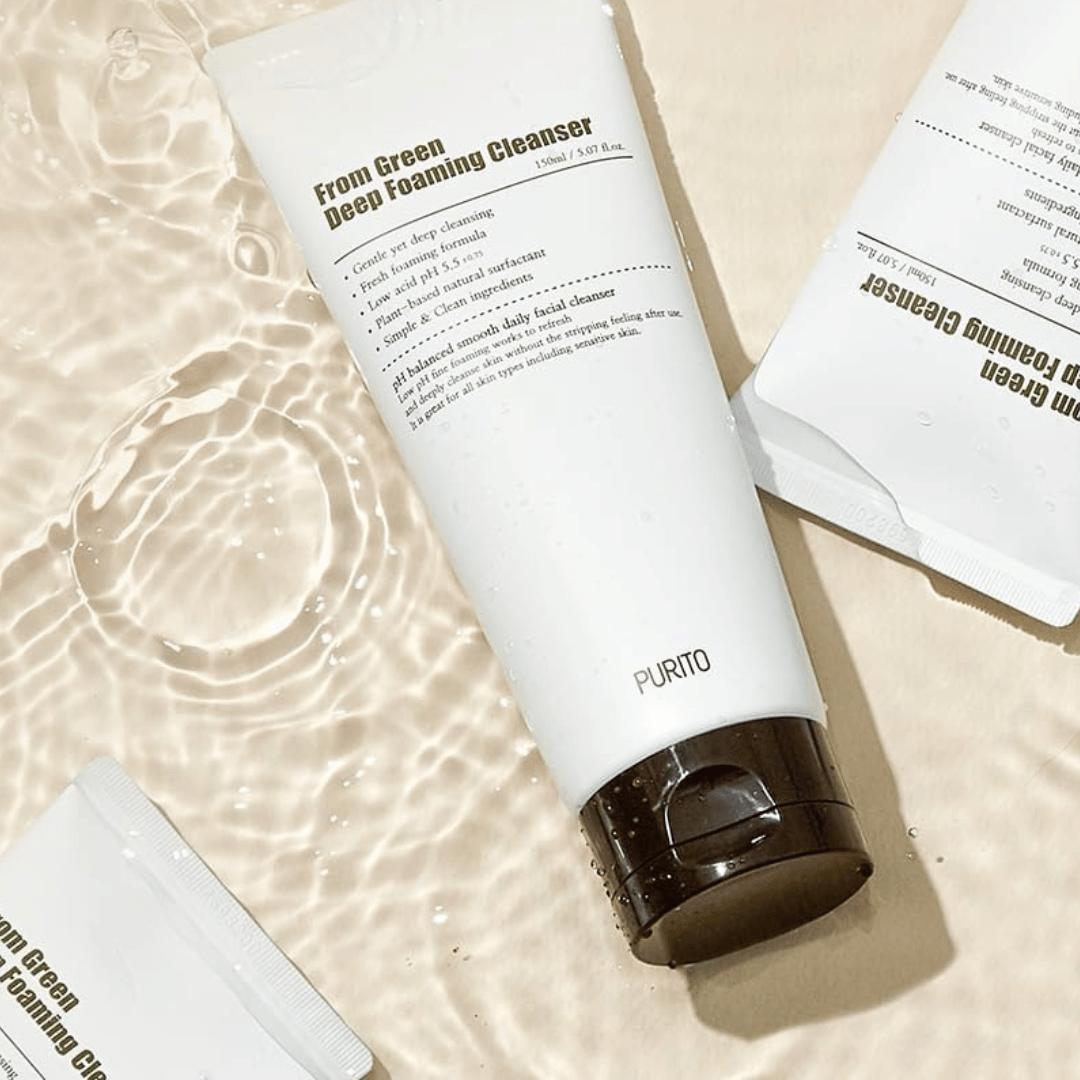 From Green Deep Foaming Cleanser - 150 ml - K-Beauty Arabia