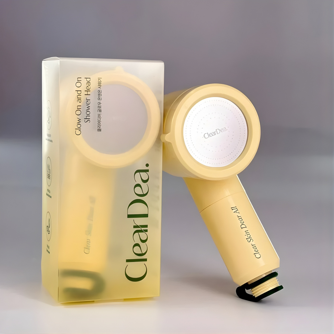 رأس دش متوهج باستمرار (مع فلتر)