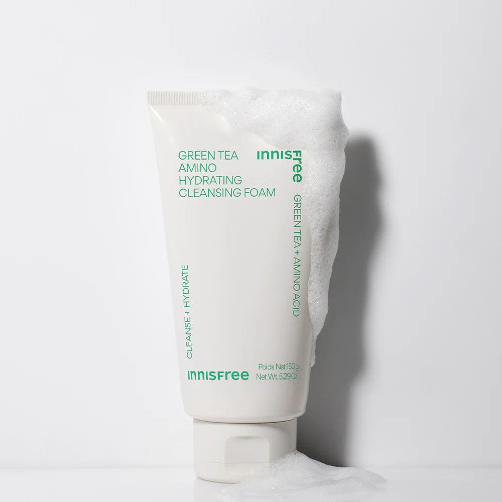 Green Tea Amino Cleansing Foam - 150g - K-Beauty Arabia