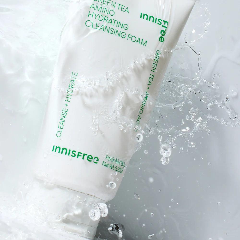 Green Tea Amino Cleansing Foam - 150g - K-Beauty Arabia