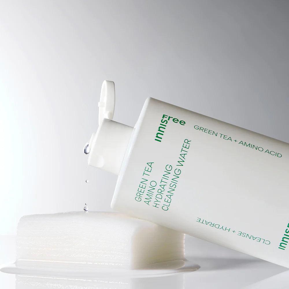 Green Tea Hydrating Amino Cleansing Water - 320 ml - K-Beauty Arabia