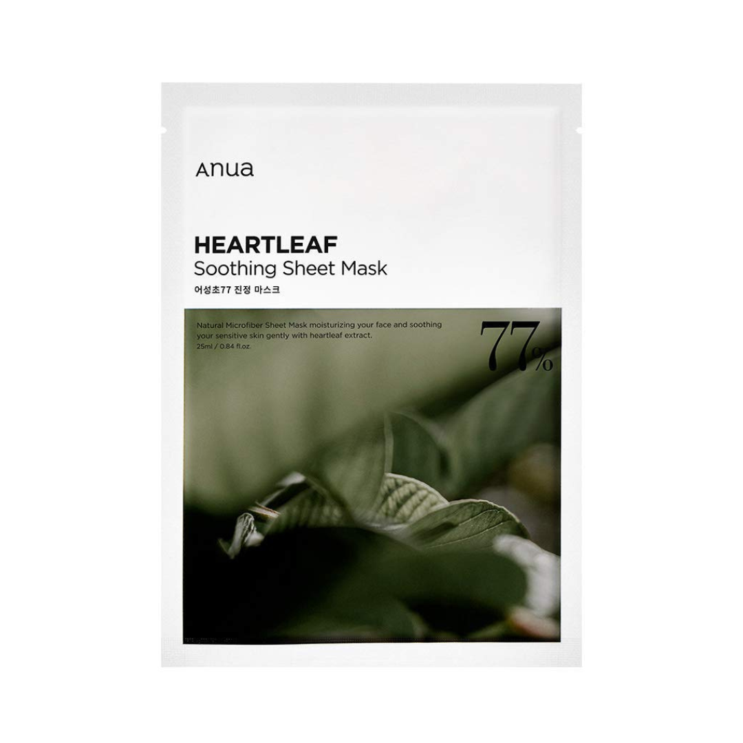 Heartleaf 77% Soothing Sheet Mask - 1 Sheet Mask