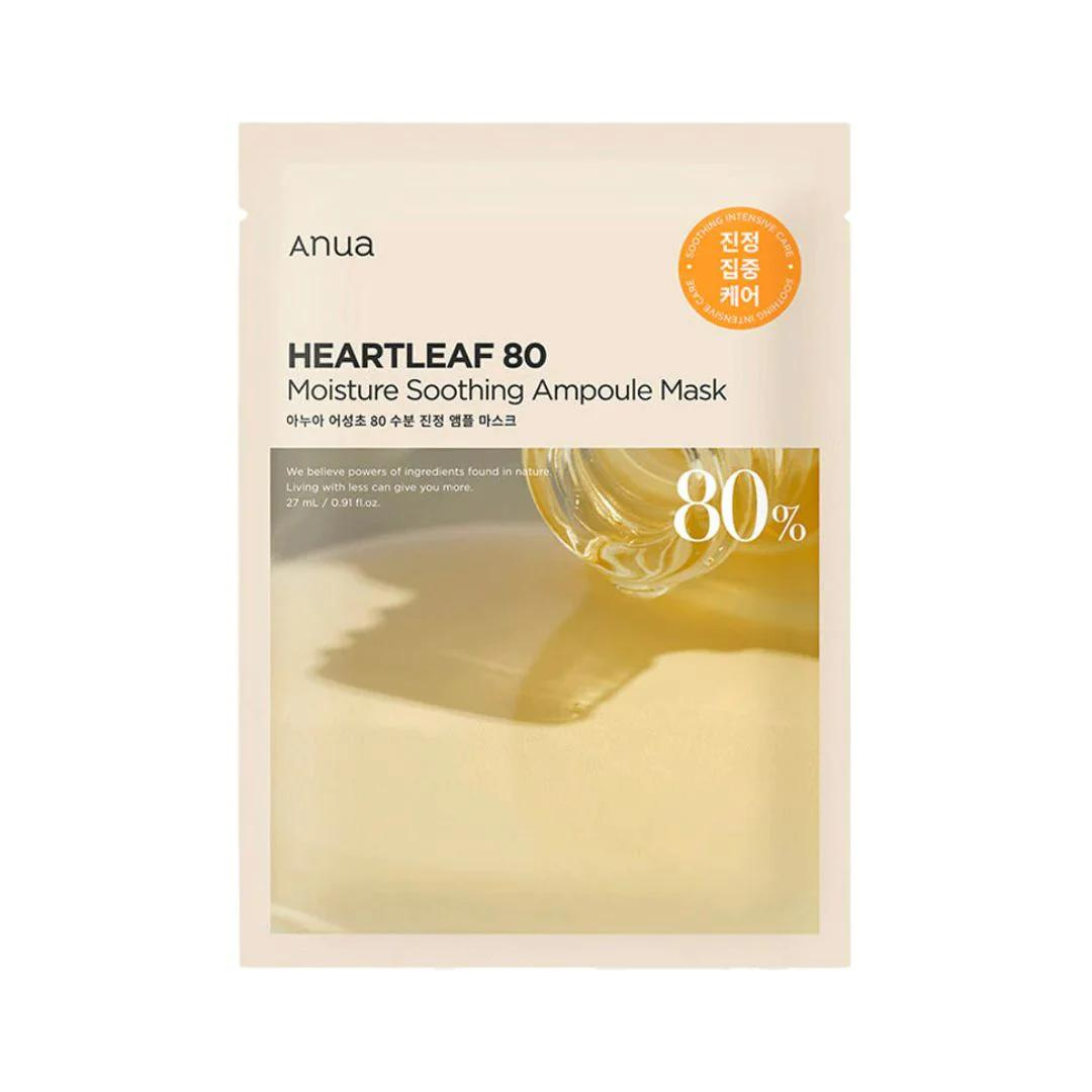 Heartleaf 80 Moisture Soothing Ampoule Mask - 1 Sheet Mask