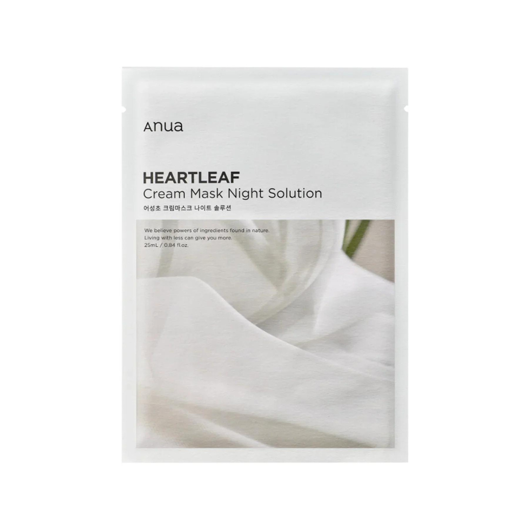 Heartleaf Cream Mask Night Solution Pack - 1 Sheet Mask