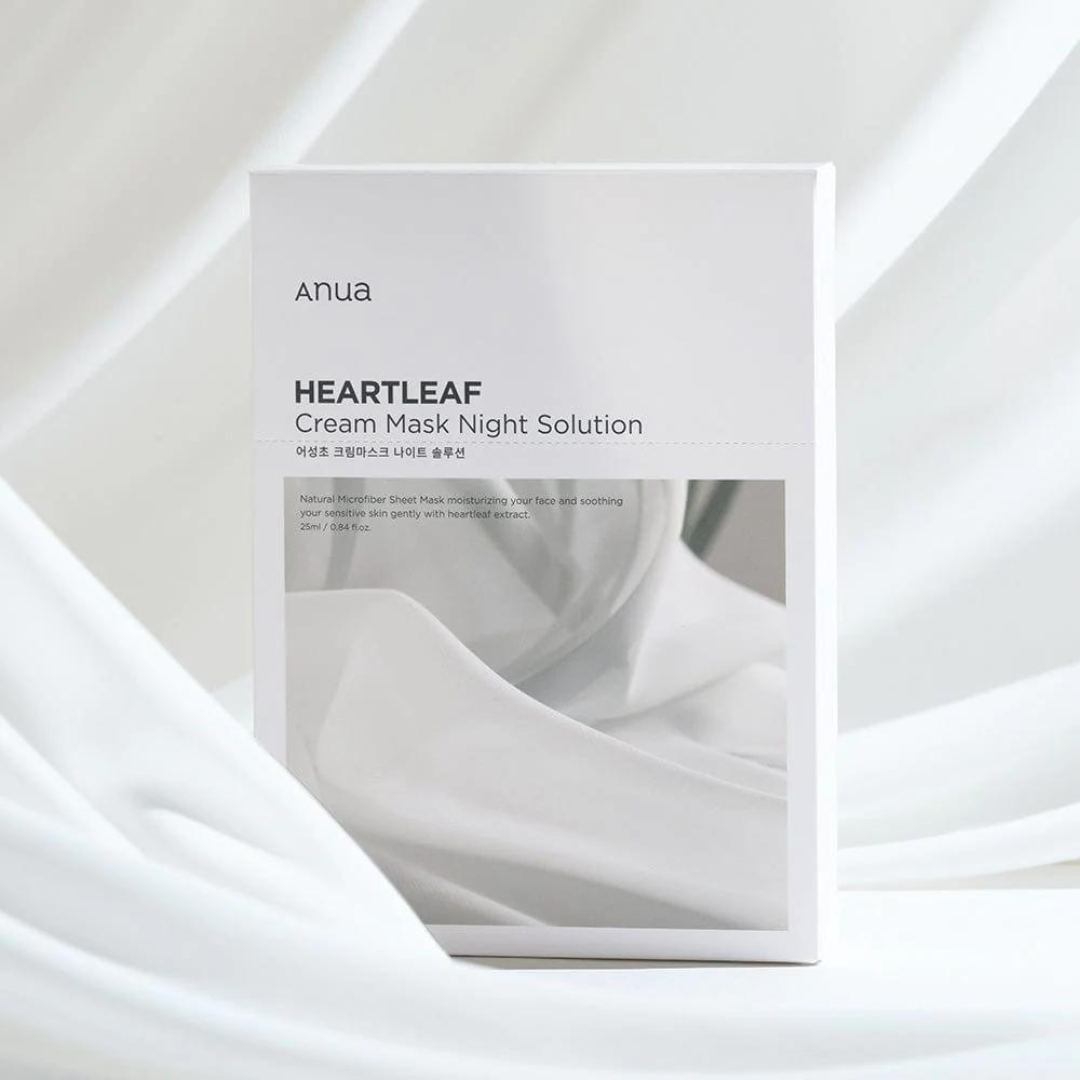 Heartleaf Cream Mask Night Solution Pack - 1 Sheet Mask