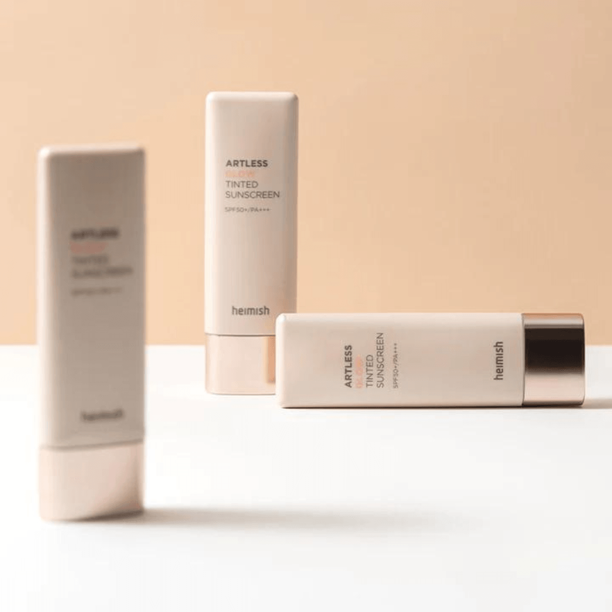Artless Glow Tinted Sunscreen (Shine Beige) SPF50+ - 40ml - K-Beauty Arabia