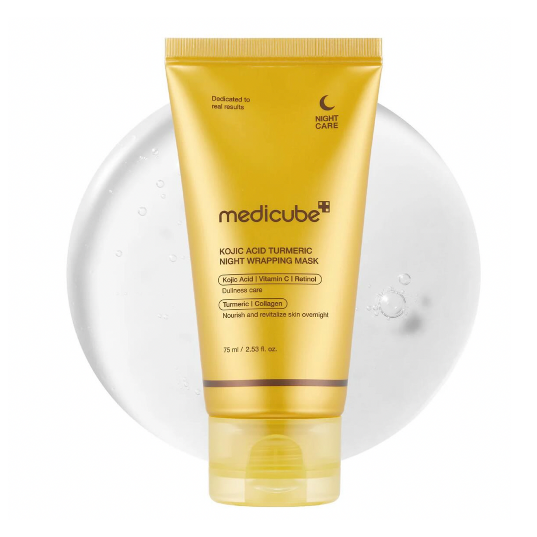 Kojic Acid Turmeric Overnight Wrapping Mask - 75 ml