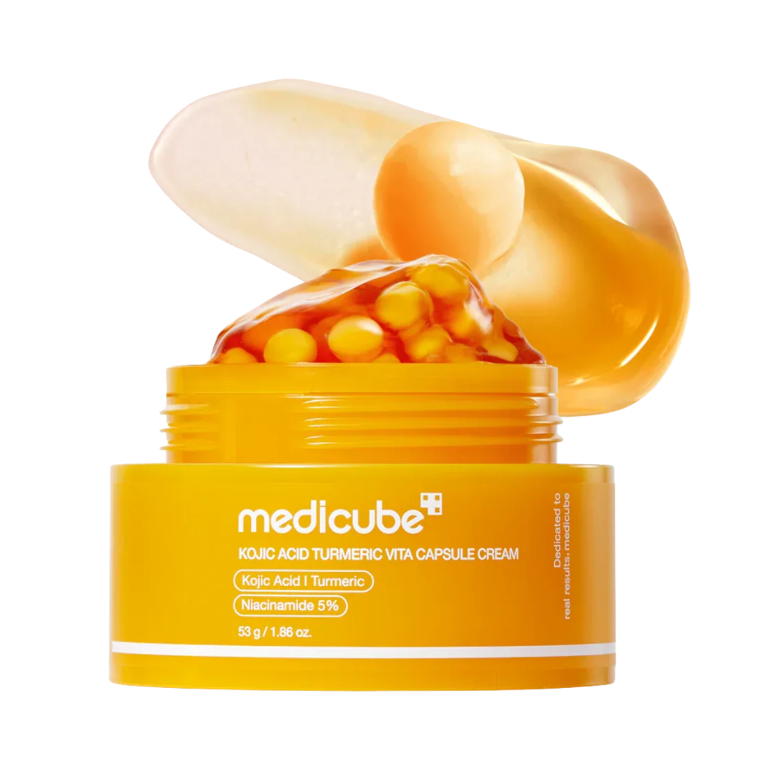 كريم كبسولات فيتامينات الكركم وحمض الكوجيك - 53 غرام