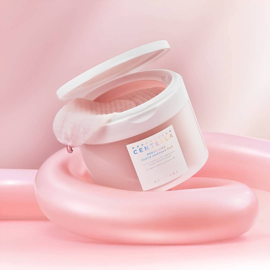 Madagascar Centella Poremizing Clear Ampoule Pad - 60 Pads