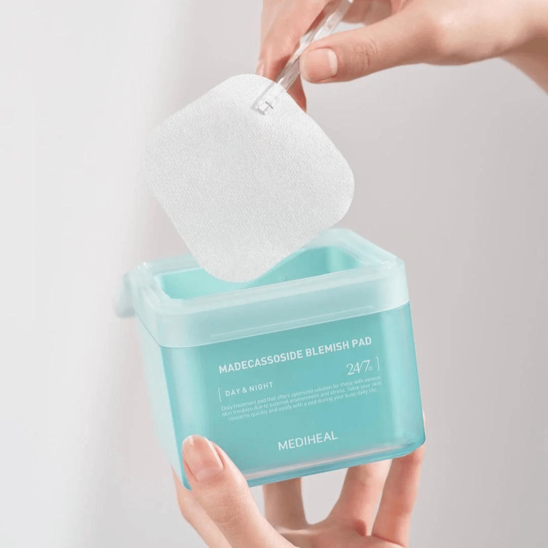 Madecassoside Blemish Pad - 100 Pads - K-Beauty Arabia