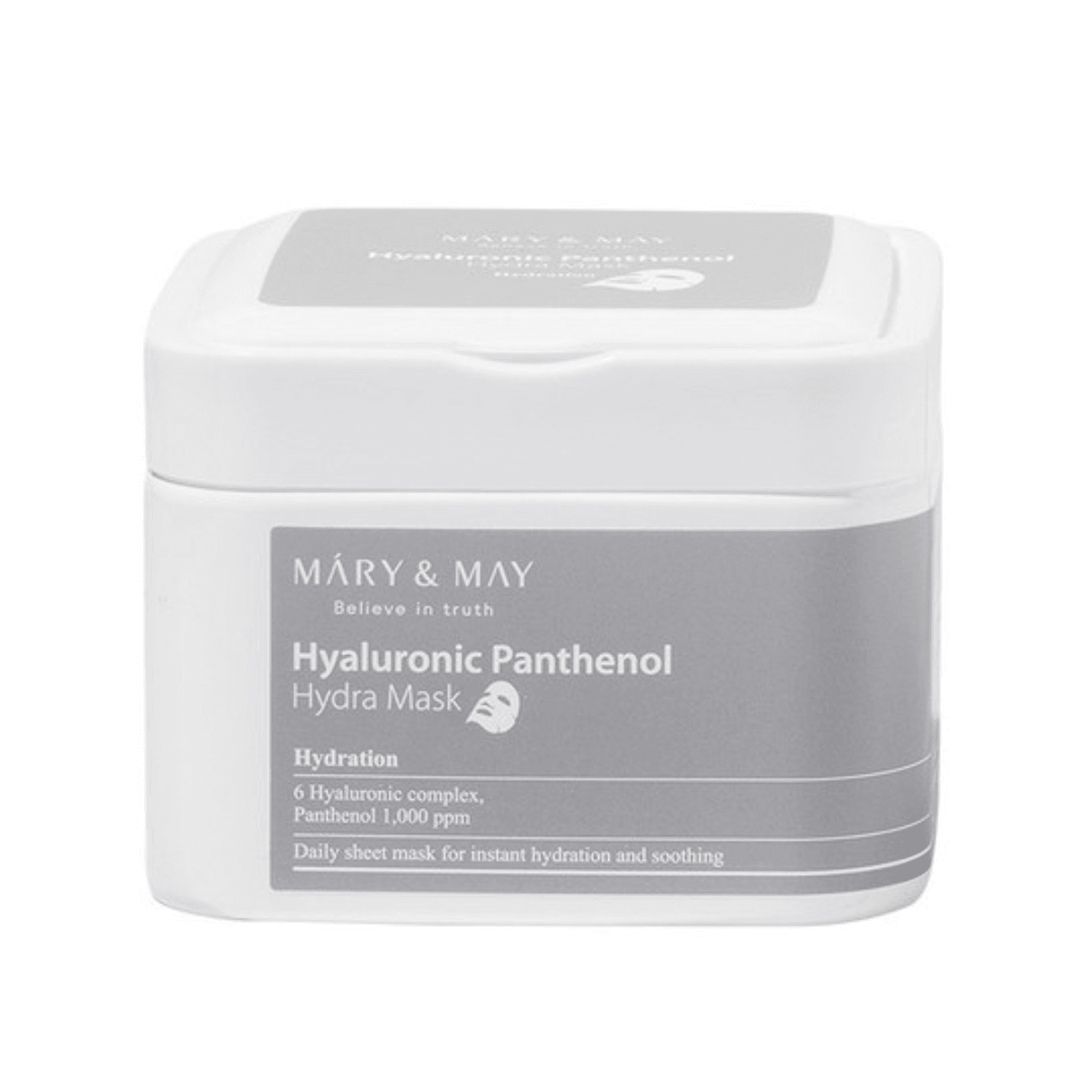 Hyaluronic Panthenol Hydra Mask - 30 Sheets - K-Beauty Arabia