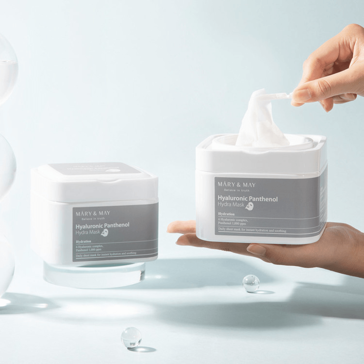 Hyaluronic Panthenol Hydra Mask - 30 Sheets - K-Beauty Arabia