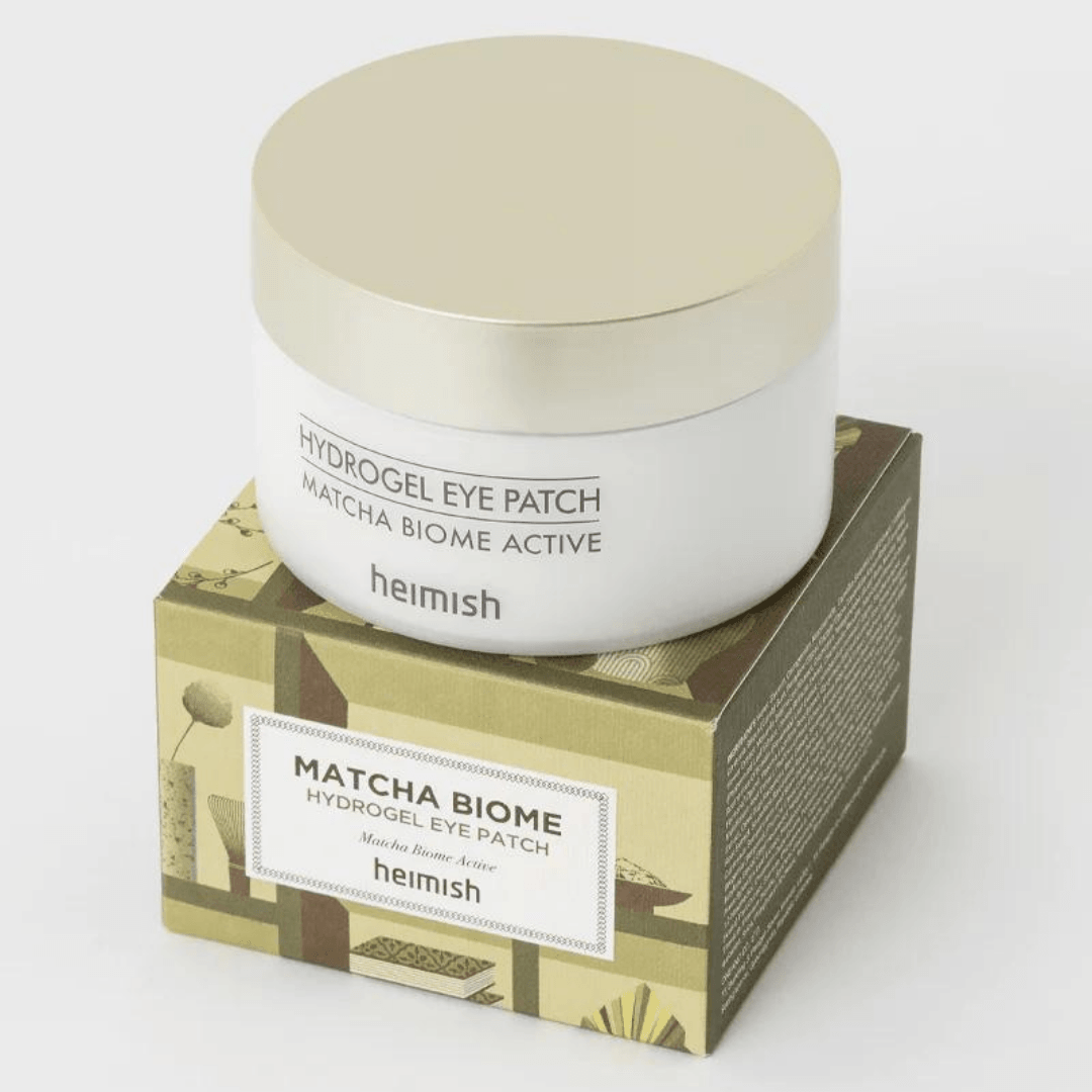 Matcha Biome Hydrogel Eye Patch - 60 patches - K-Beauty Arabia