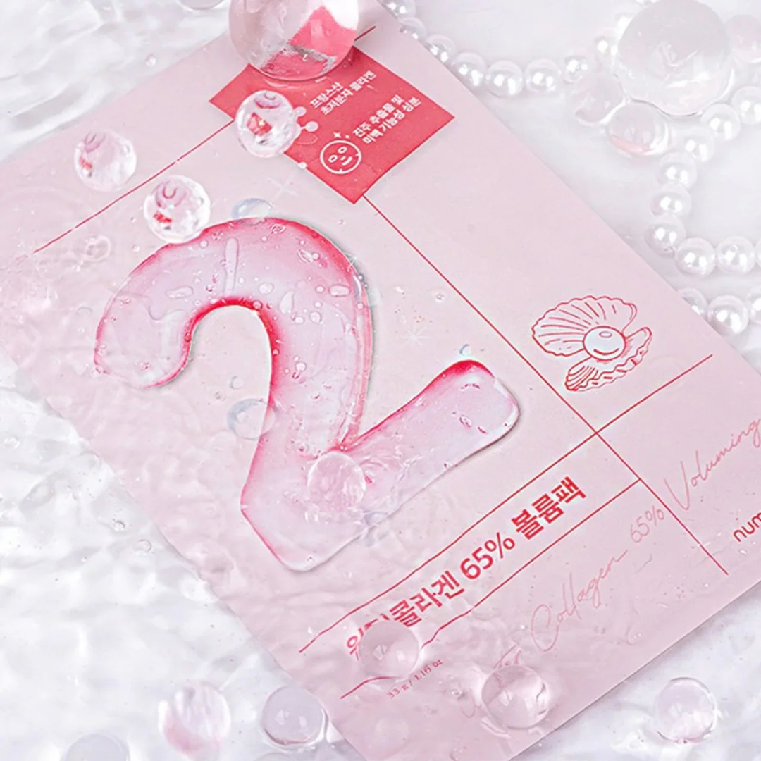 No. 2 Water Collagen 65% Voluming Sheet Mask