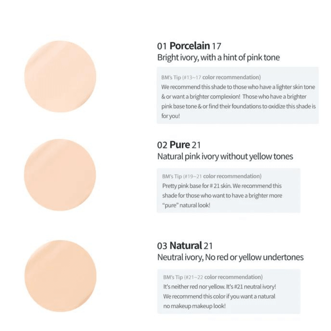 Nu Zero Cushion (5 shades) - 15 g - K-Beauty Arabia