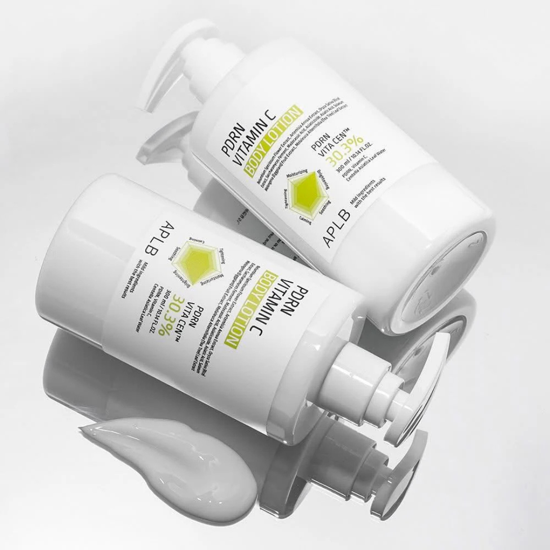 لوشن للجسم بفيتامين سي من بي دي آر إن - 300 مل