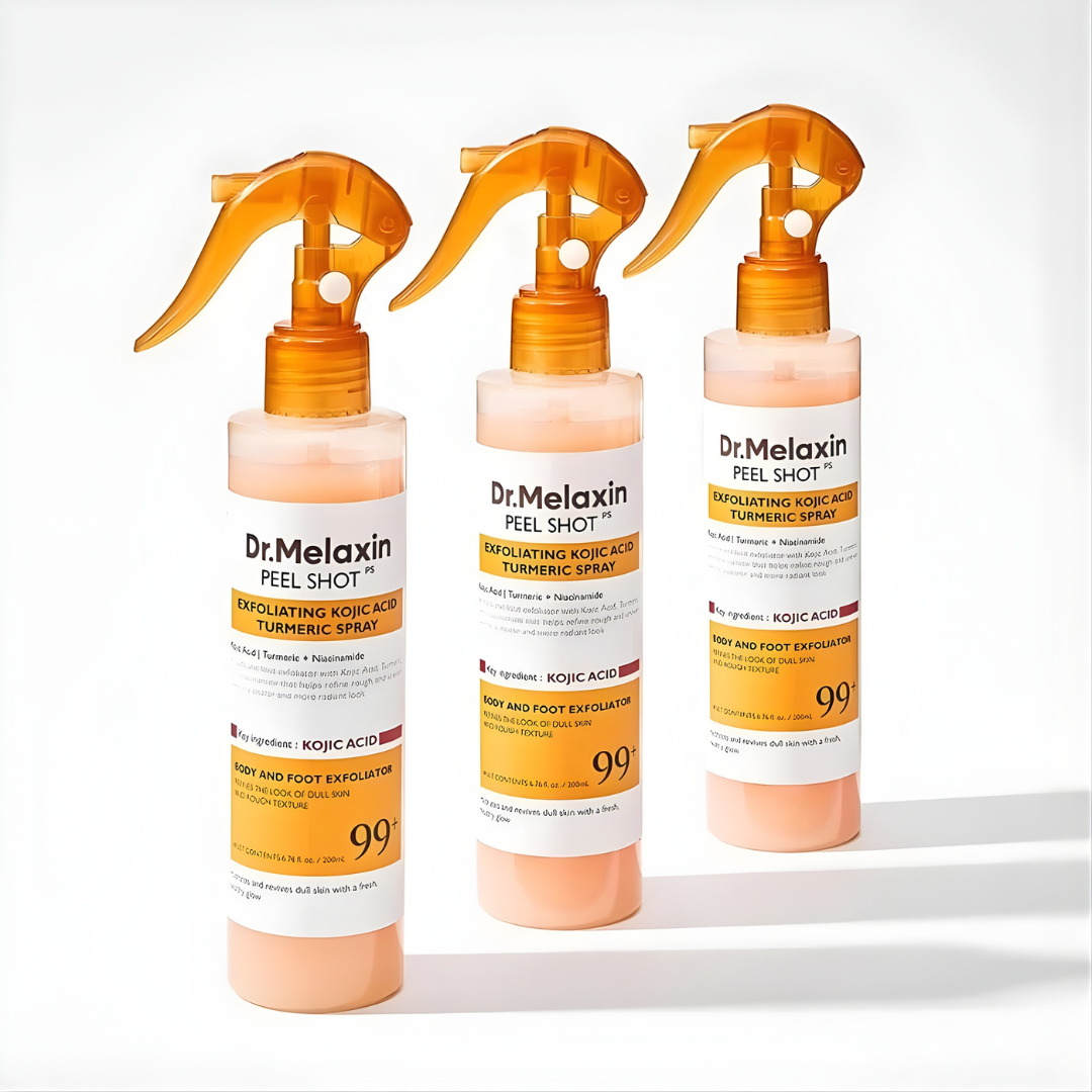 بخاخ تقشير البشرة بحمض الكوجيك والكركم من بيل شوت - 200 مل