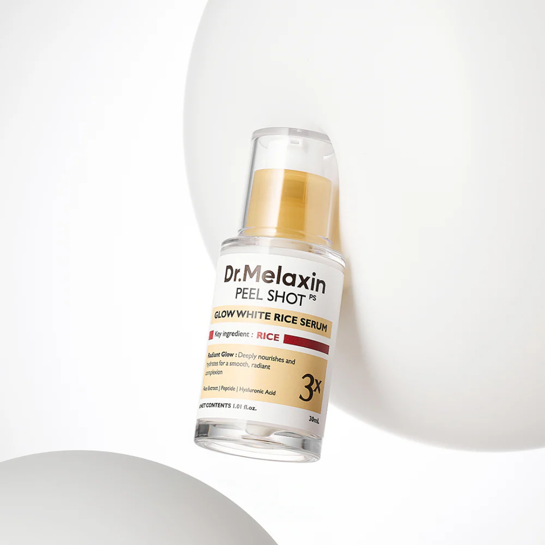 سيروم الأرز الأبيض المقشر لتفتيح البشرة - 30 مل