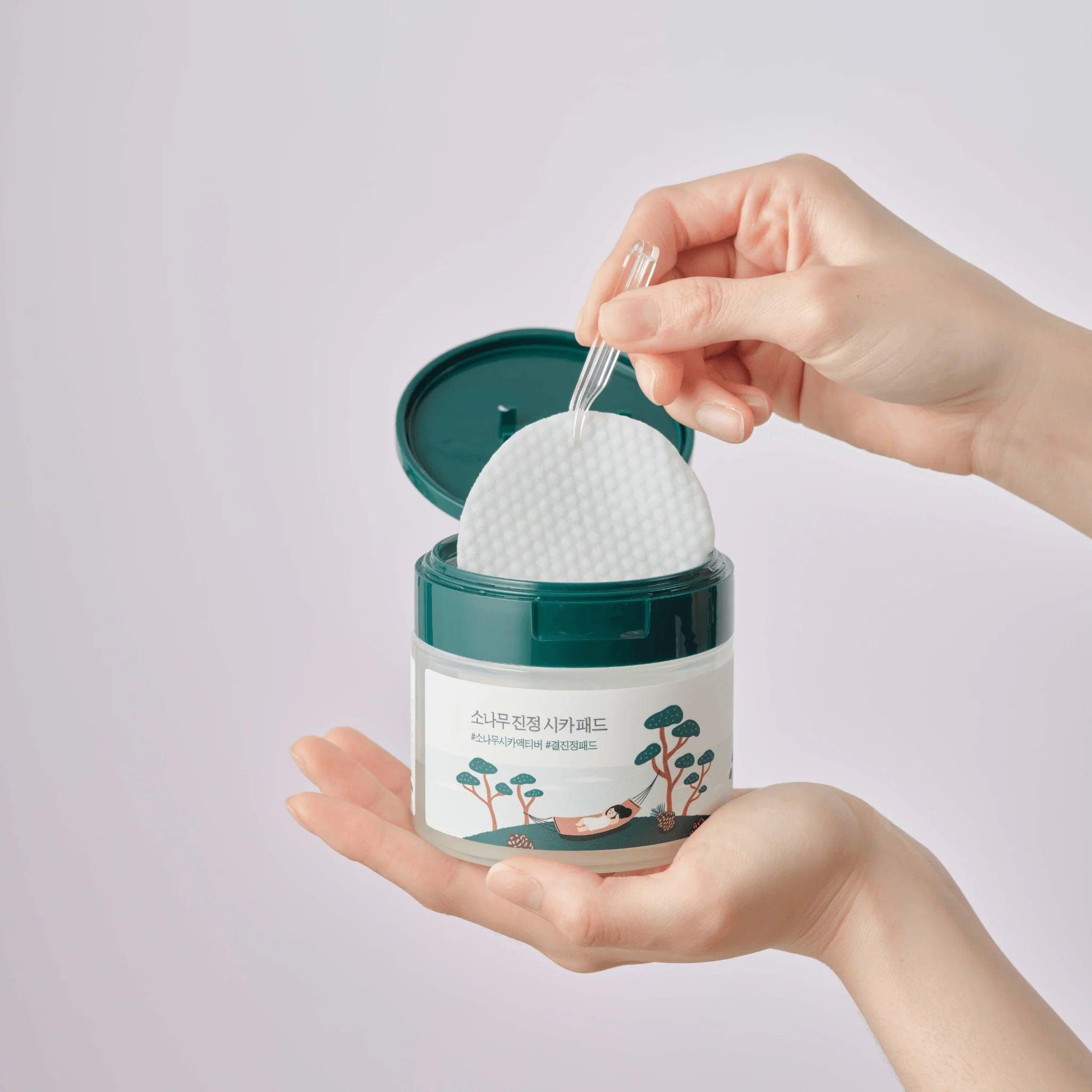 Pine Calming Cica Pad - 50 pcs - K-Beauty Arabia