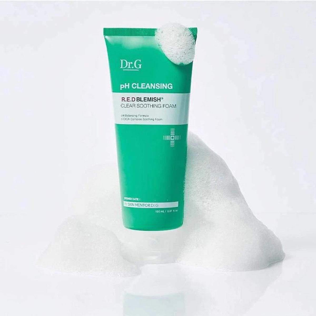 R.E.D Blemish Clear Soothing Foam - 150 ml - K-Beauty Arabia