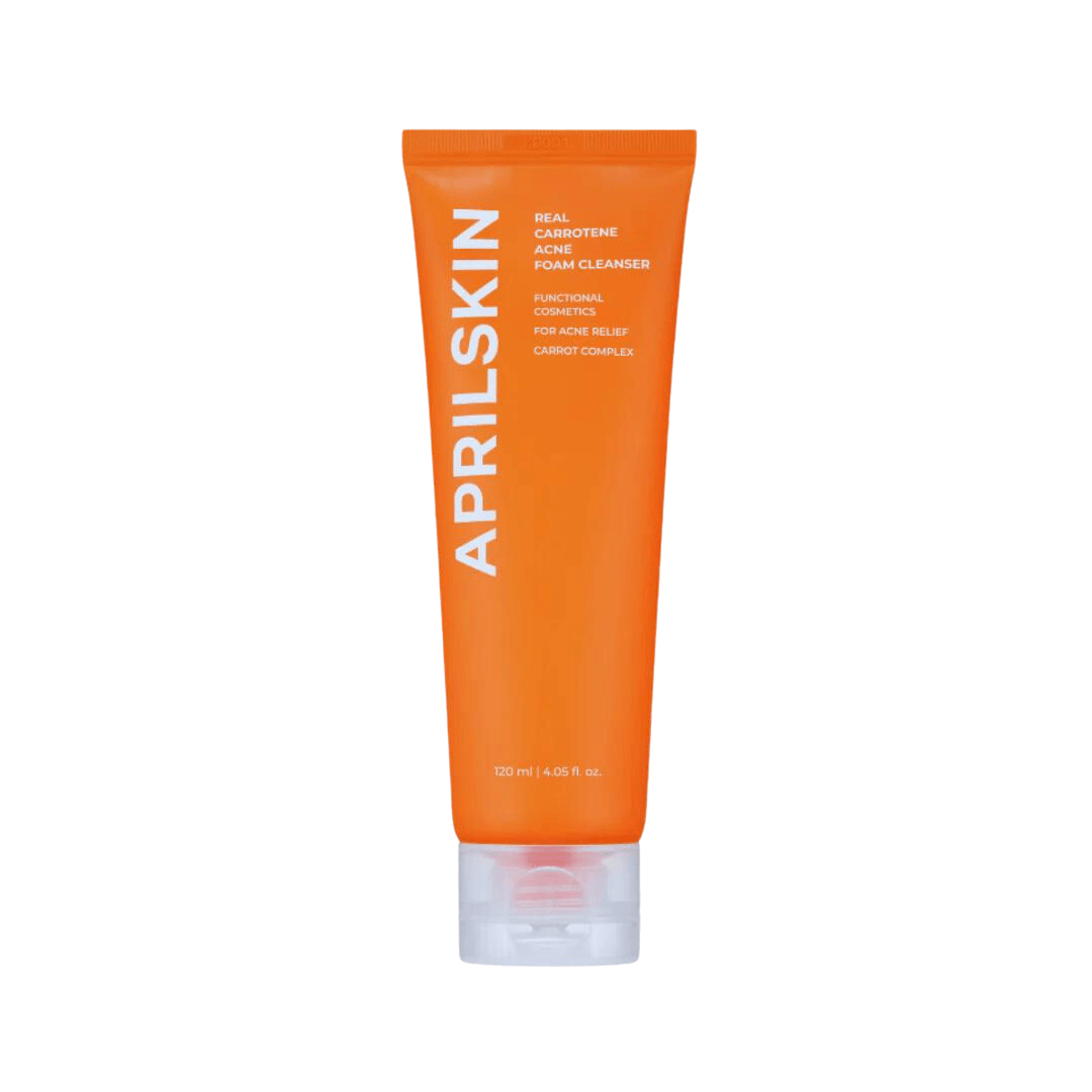 Real Carrotene Acne Foam Cleanser - 120 ml - K-Beauty Arabia