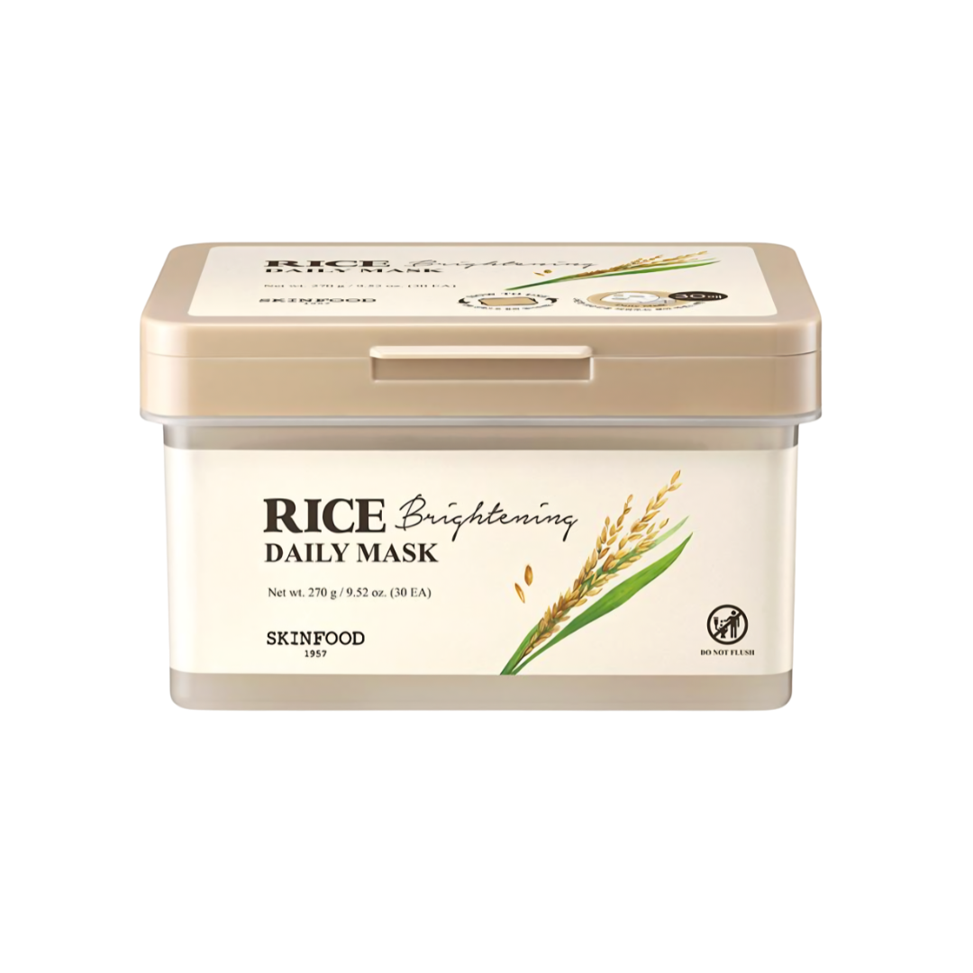 Rice Brightening Daily Mask - 30 Sheets
