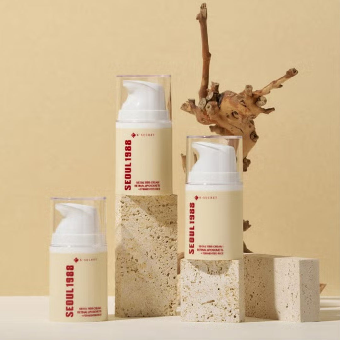 SEOUL 1988 Cream : Retinal Liposome 1% + Fermented Rice - 50 ml
