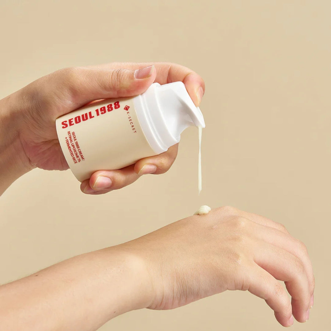 SEOUL 1988 Cream : Retinal Liposome 1% + Fermented Rice - 50 ml