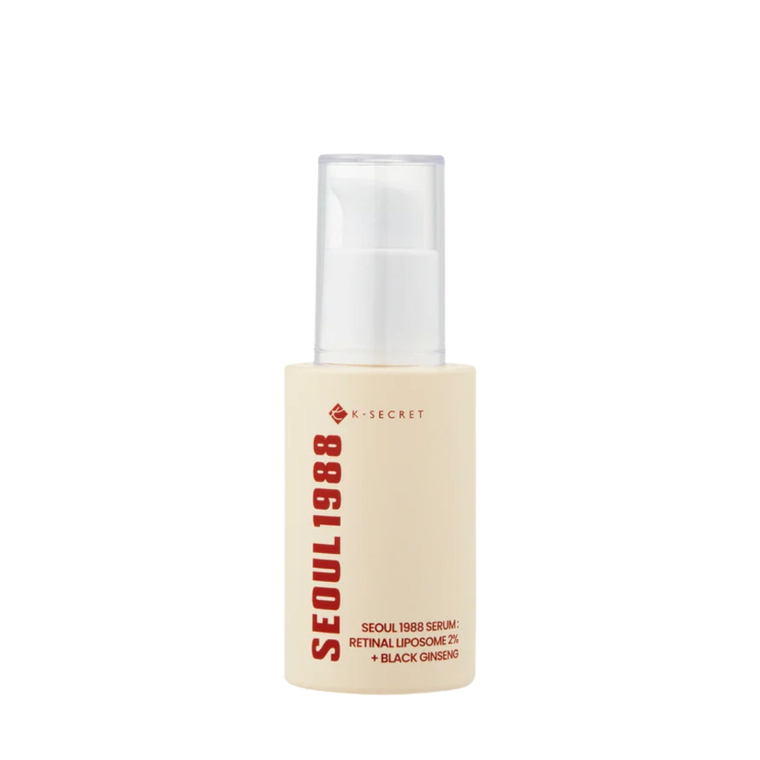 SEOUL 1988 Serum : Retinal Liposome 2% + Black Ginseng - 30 ml