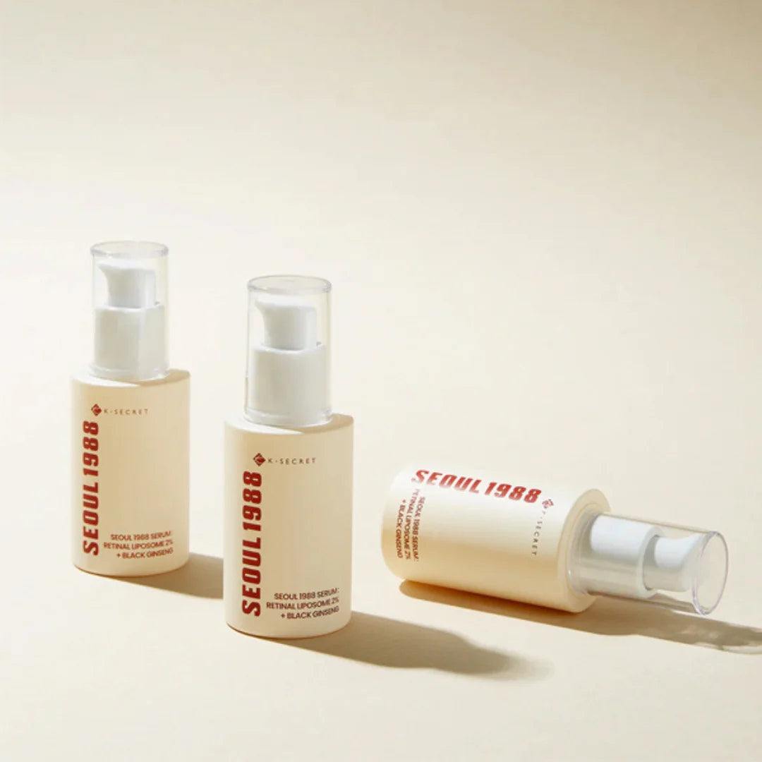 SEOUL 1988 Serum : Retinal Liposome 2% + Black Ginseng - 30 ml